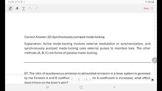 Answer KeyScientific Officer Physics 6362023  Conducted 29112024Part 1 [upl. by Ikim]