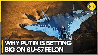 Russias Su57 fighter now deadlier than ever before  Key facts about stealth fighter  WION [upl. by Airbma]