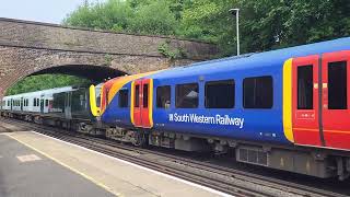 Class 450s arrive at Liphook [upl. by Irma757]