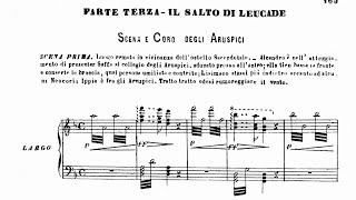 G Pacini  Saffo  Atto III Scena e duetto Saffo  Alcandro   1840 [upl. by Trula]