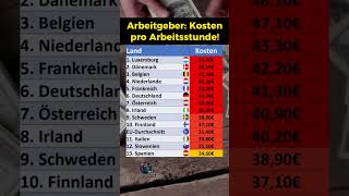 Arbeitgeberkosten pro Arbeitsstunde [upl. by Richart181]