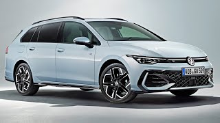 NEW Volkswagen Golf RLine Variant MK85 FACELIFT 2024  FIRST LOOK Exterior Interior amp Trunk [upl. by Ahsetan712]