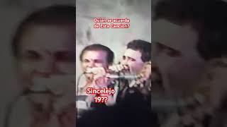 EXCLUSIVO Diomedes y Juancho en Sincelejo Cancion compuesta por Diomedes diomedesdiaz [upl. by Mercola]