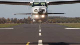 Cessna 210M Centurion low pass [upl. by Elimay]