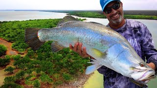 OnceinaLifetime Surprise Fishing for Barramundi in the Northern Territory [upl. by Merdith]