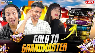 LIVE 🔴 BR RANK TOP 1 GRANDMASTER PUSHING 😱🎯gyangaming nonstoplive classyff lakagamerlive [upl. by Bergh648]