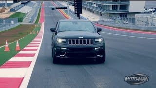 Jeep Grand Cherokee SRT8 at Circuit of the Americas with Ralph Gilles [upl. by Gerhardt]