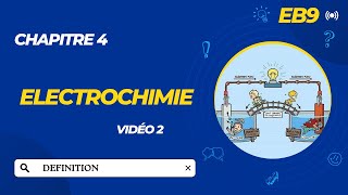 Classe EB9 Vidéo 2Electrochimie Définition [upl. by Enitsahc]