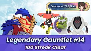 The Road to 100 Clears Legendary Gauntlet 14  Pokémon Masters EX [upl. by Oconnor378]