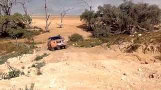 Y62 Patrol hill climb at Loveday SA Love the exhaust note at the end [upl. by Nerti]