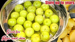 आंवला कैंडी Easy Amla Candy RecipeSugar free Jaggery Amla Candy Recipe [upl. by Sucramat]