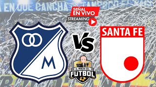 Millonarios 1 vs Santa Fe 1  Fecha 5 cuadrangulares  Liga Betplay II 2024 [upl. by Annert]