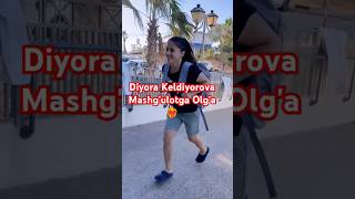 Diyora Keldiyorova Mashgulotga Olga viralshorts judo diyorakeldiyorova sports rek reels o [upl. by Eidna566]