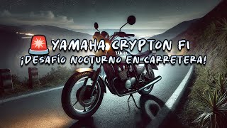 🚨Yamaha Crypton Fi ¡Desafío Nocturno en Carretera Girardota a Medellín con Máxima Potencia [upl. by Oirelav]