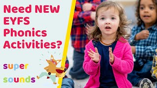 Phonics activity EYFS easy clapping game [upl. by Elvie]