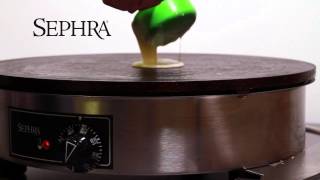 Sephra Crepe Maker and Mix [upl. by Marienthal94]