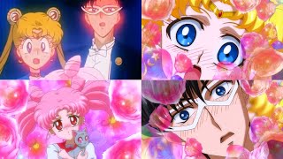 When Usagi amp Mamoru found out Chibiusa is their daughter 1994 vs 2015 [upl. by Negaet]