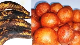 Do Not Waste Your Overripe Bananas Make This Delicious Banana Puff Puff [upl. by Nayrbo]