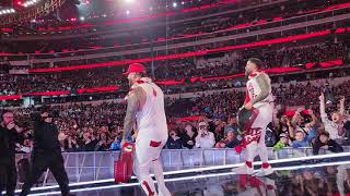 The Usos Wrestlemania Entrance ft Lil Uzi Vert wwe wrestlemania wrestling theusos liluzivert [upl. by Ieppet]