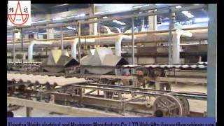 Dust press process clay roof tile making machine [upl. by Llecram]