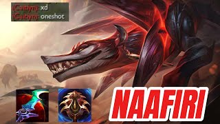 NAAFIRI IS THE MOST BROKEN MIDLANE IN THE GAME RIGHT NOW [upl. by Esinereb]