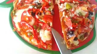 Tavada pizza pratik pizza [upl. by Joacima]