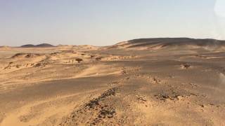 Amazing low flying in an R66 over the Bayuda Desert Sudan [upl. by Smalley]