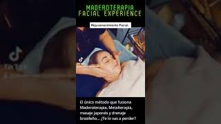 ¿Coces el nuevo método Maderoterapia facial experience de Dori López [upl. by Nalda]