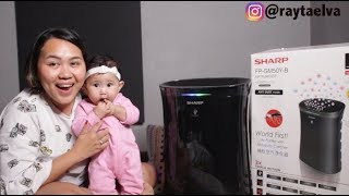 REVIEW AIR PURIFIER SHARP PENTING GA SIH AIR PURIFIER [upl. by Eidson378]