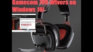 How To Install Plantronics Gamecom 780788 Drivers On Windows 10 [upl. by Ruttger]