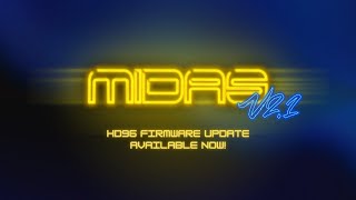 Midas V21  Firmware Update for HD9624 [upl. by Llerud361]