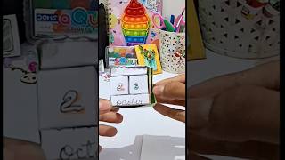 How to make diy desk calendarmini paper desk calendar [upl. by Leena]