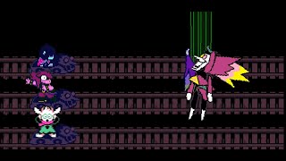 Deltarune  Spamton NEO Boss Fight PacifistFighting ending  Aftermath [upl. by Abekam647]