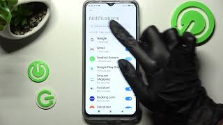 How to Open App Notifications Settings in Poco M5  Enable or Disable App Notifications [upl. by Mchail]