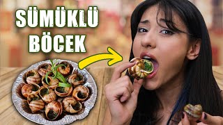 MARKETTEKİ EN İLGİNÇ ÜRÜNLERİ DENEDİM 🐌🤮 Vegan oldum [upl. by Absa260]