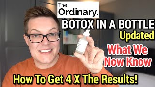 BOTOX IN A BOTTLE UPDATED  Advanced Anti Aging Results [upl. by Waverley]