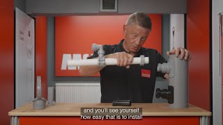 McAlpine Boss Pipe Connectors  Product Demo with Fred [upl. by Opalina]