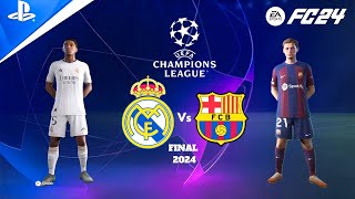 FC 24  Real Madrid vs Barcelone  Uefa Champions League  Finale 2024  PS4™ [upl. by Lillywhite]