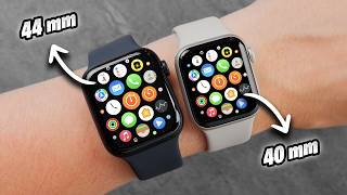 Apple Watch SE 2 40mm vs 44mm  Welche Größe jetzt kaufen 🤔 [upl. by Eiramenna]