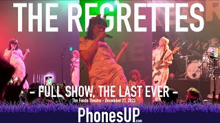 Full Show  The Regrettes LIVE  122123  Last Show Ever  Fonda Theatre Los Angeles  PhonesUP [upl. by Atikaj558]