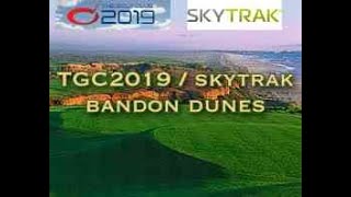 TGC 2019 SKYTRAK Golf Simulator  Bandon Dunes [upl. by Enelyk]