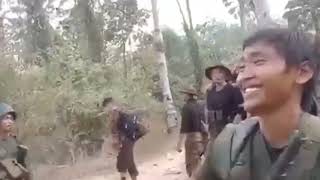 Karen Army Brigade 5 KNLA amp AA Vs Myanmar military KSnews [upl. by Gaylor]