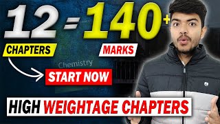 35 Days  140 Marks🔥Chemistry High Weightage Chapters For NEET 2024❤️ [upl. by Gilligan]