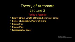 Theory of Automata Lecture 3  Kleene Star and Kleene Plus in urdu hindi [upl. by Nerag377]