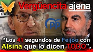 🦋 LOS 41 SEGUNDOS DE FEIJÓO CON CARLOS ALSINA QUE LO DICEN TODO quotVERGÜENZITA AJENAquot ⏳😮😲🤥 [upl. by Dnomsad]