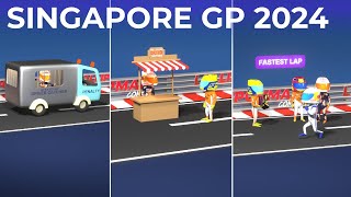 Singapore GP 2024  Highlights  Comedy on F1 racing [upl. by Gabrielson]