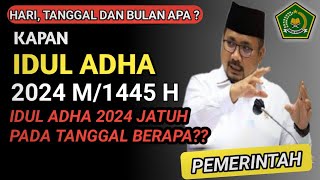 IDUL ADHA 20241445 H JATUH PADA TANGGAL BERAPA KAPAN LEBARAN IDUL ADHA 2023 [upl. by Aniaj392]