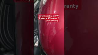 Ceramic coating or PPF ceramiccoating shortvideos ppfcoatingc royalenfield bike [upl. by Bourque104]