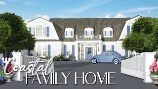 BLOXBURG Coastal Family Home  Part 1 [upl. by Nadaba]