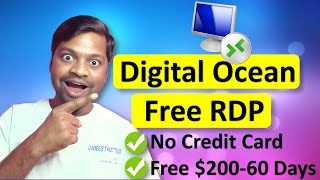 Free Windows 10 RDP Setup on Digital Ocean Without Credit Card 2024 [upl. by Amby]